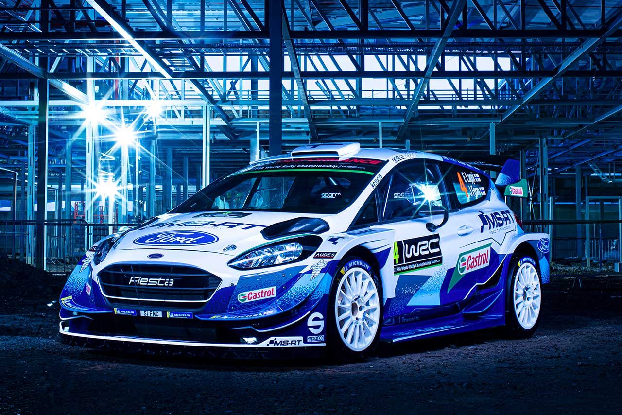 フォード・フィエスタWRCの外観デザイン写真
