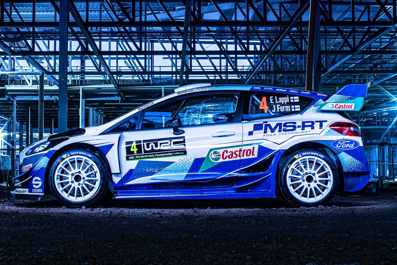 フォード・フィエスタWRCの外観デザイン写真