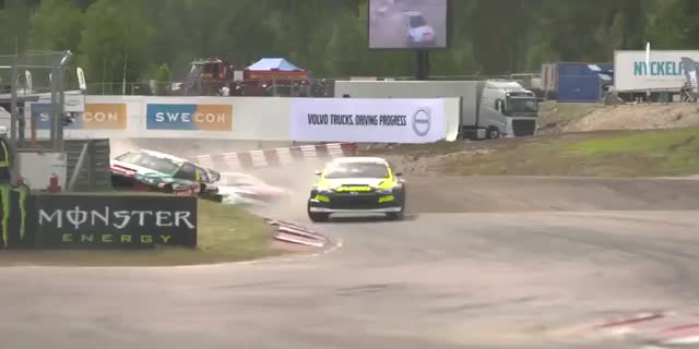 【動画で見る結果速報】World RX 2019 第6戦スウェーデン 優勝はS.エリクソン（フォード Flesta）。（世界ラリークロス第6戦スウェーデン RX）レースハイライト動画